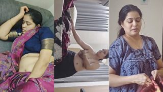 Horny Telugu Mom Nude Captured Leaked By Son